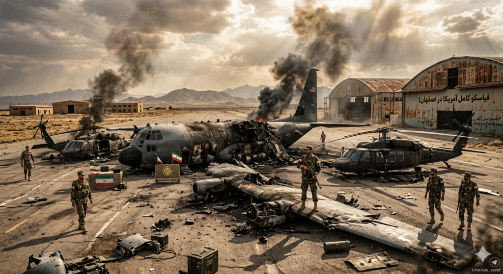 Fiasco total: Irán aniquila operación de «rescate» estadounidense al sur de Isfahán