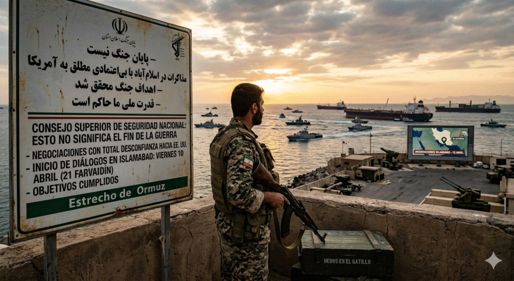 INFORME EXCLUSIVO: IRAN PROCLAMA EXITO MILITAR Y PRESENTA SU HOJA DE RUTA PARA LA CAPITULACION DE EE. UU.